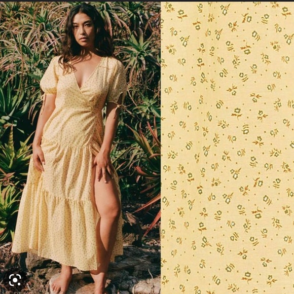 Christy Dawn Augusta Dress in "Golden Pollinator": Petite Small - Picture 4 of 4